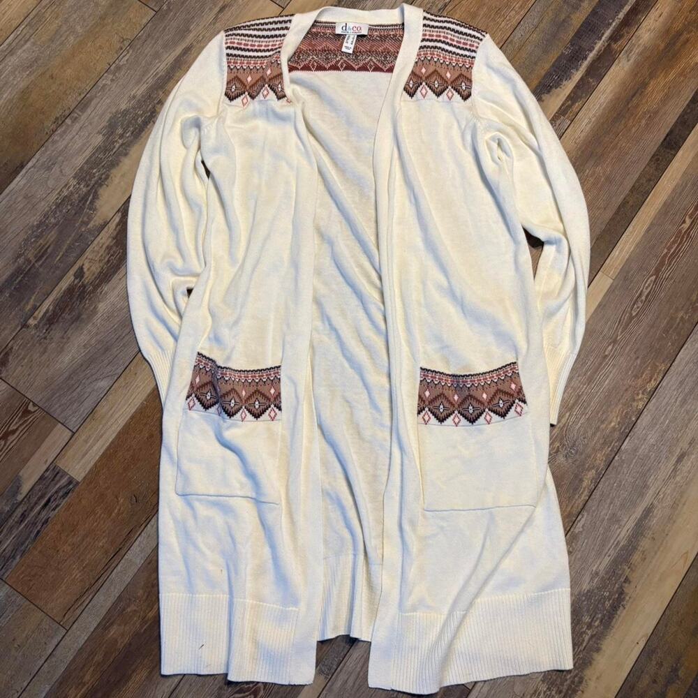 Western duster cardigan| Aztec sweater boho tribal Western